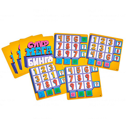 Игра настольная "Супермегабинго" - 5