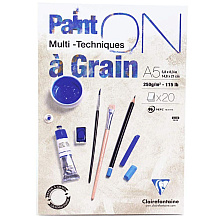 Блок-склейка "Paint'On" Grain, А5, 250 г/м2, 20 листов