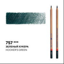 Карандаш цветной "Мастер-класс", 757, зеленый Хукера