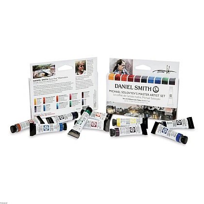 Краски акварельные Daniel Smith "Michael Solovyev's Master Artist Set", 10 цветов, тубы - 3