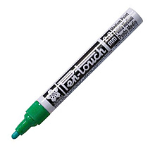 Маркер перманентный "Pen-Touch", M, зеленый