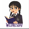 Кружка «Wednesday» внутри и ручка фиолетовая, 330 мл.               - 2