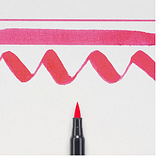 Маркер акварельный "Koi Color Brush", маджента