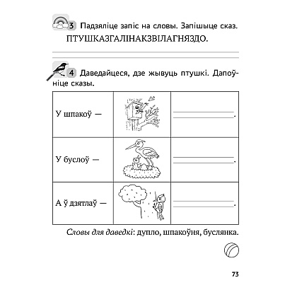 Беларуская мова. 2 клас. Рабочы сшытак (для школ з рускай мовай навучання), Іванова А.М., Карасевіч А.М., Раскоша Ю.У., Аверсэв - 8