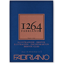 Блок-склейка бумаги для графики "Fabriano. 1264", 29,7х42 см, 200 г/м2, 50 листов