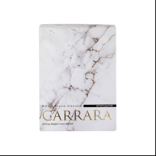 Блокнот "Carrarra", A6, 250 листов, нелинейный, склейка сверху, белый
