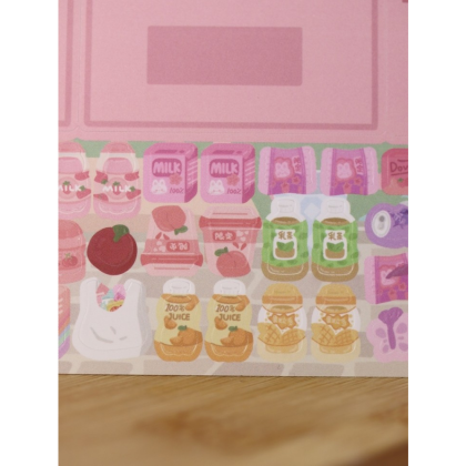Стикерпак "Игра Showcase pink", 20.5х11.5 см - 5