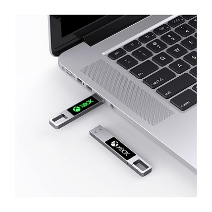 USB Flash накопитель 2.0 16 Gb ZC-010, металл, белый - 3
