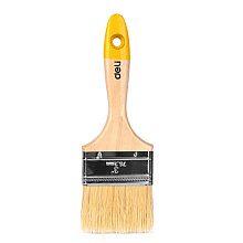 Кисть малярная плоская Deli YS EDL509123, 3"-75 мм, деревянная рукоятка, искусственная щетина