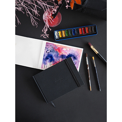 Скетчбук "Rhodia Touch", 300 г/м2, 21x21 см, 20 листов, черный - 3
