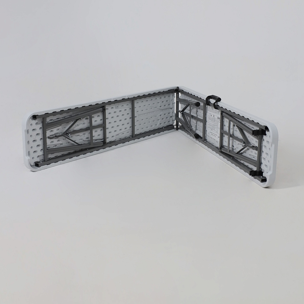 Скамья складная Bench AKS тип 2, 2400х300х430 мм, белый - 7