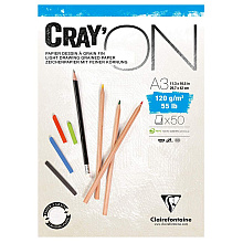 Блок-склейка "Cray'On", А3, 120 г/м2, 50 листов