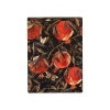 Блокнот "Flora. Гранат", A6, 250 листов, нелинейный, склейка сверху, черный, красный - 2