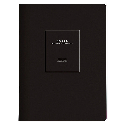 Тетрадь "Notes", А4, 48 листов, клетка, черный