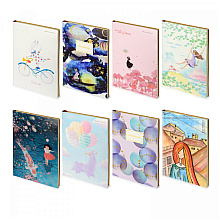 Блокнот "Flex Journal", A5, 96 листов, линованный, ассорти