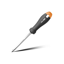 Отвертка Deli HS HT1055C, PH1х100 мм, Soft Touch, оранжевый