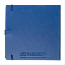 Скетчбук "Sketchmarker", 80 листов, 20x20 см, 140 г/м2, королевский синий 