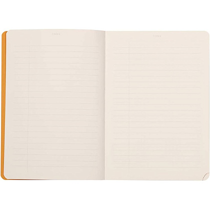 Еженедельник недатированный Clairefontaine Rhodia "Rhodiarama Perpetual", 148x210 мм, 128 страниц, малиновый - 3