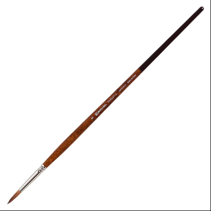 Кисть для рисования "Escoda Versatil Brush L/H 3040", синтетика, круглая, №8