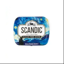 Конфеты "Scandic", 14 г, без сахара, барбарис