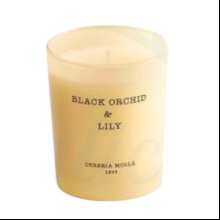 Свеча ароматическая CERERIA MOLLA "Black Orchid & Lily", 70 гр, подарочная упаковка