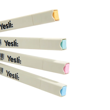 Маркер текстовый "Yesli", желтый - 6