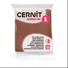 Полимерная глина "Cernit № 1 (Number One)", 56 г, 812 светло-коричневый