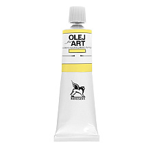 Краски масляные Renesans "Oils for art", 04 желтый неаполитанский светлый, 60 мл, туба