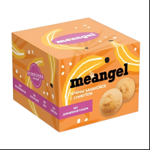 Печенье "MeAngel", 100 гр, банановое с кунжутом