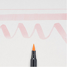Маркер акварельный "Koi Color Brush", светло-оранжевый