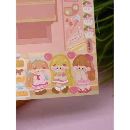 Стикерпак "Игра Peach showcase", 20.5х11.5 см - 3