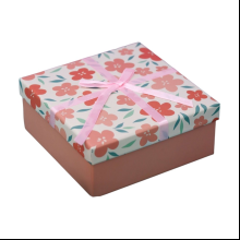 Коробка подарочная "Bloom flowers", 17х17х*8 см, картон