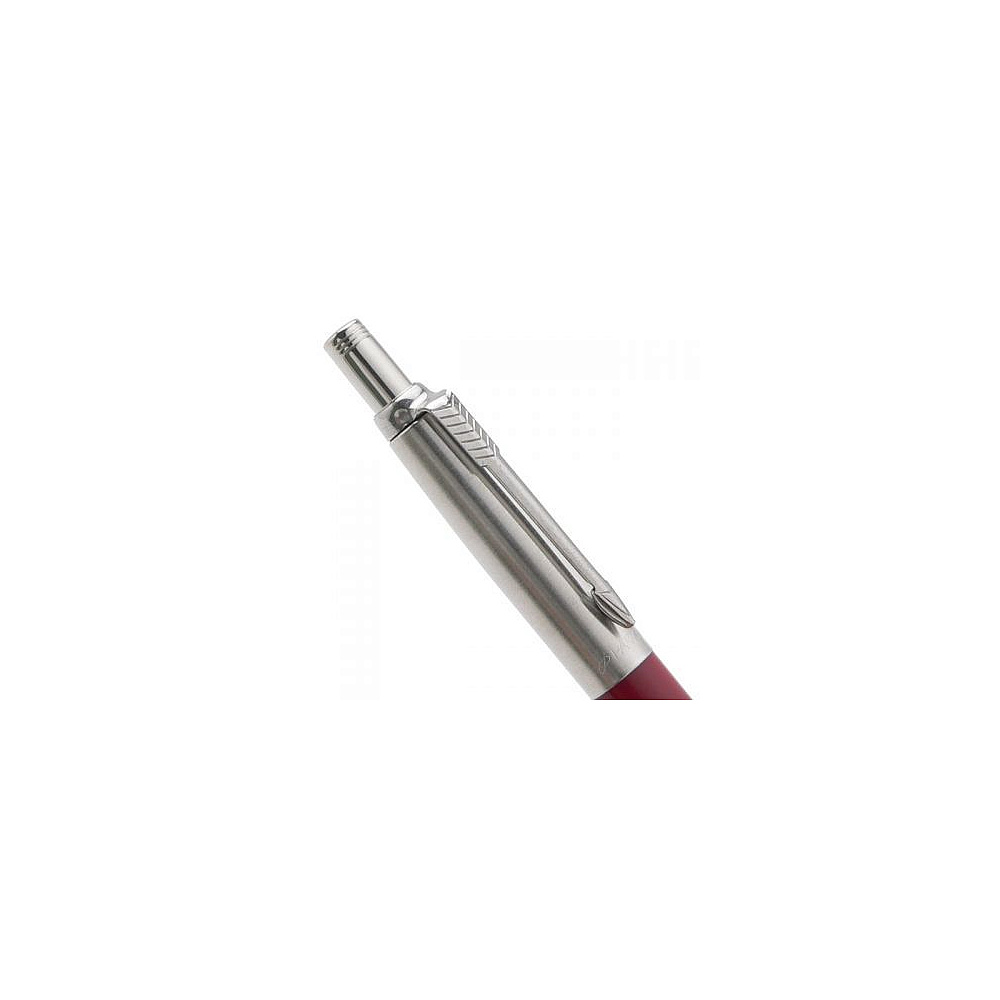 Ручка шариковая автоматическая "Parker Jotter Kensington Red CT", 0.7 мм, красный, серебристый, стерж. синий - 3
