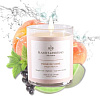 Свеча ароматическая PLANTS&PARFUMS "Fresh Peach", 180 гр., подарочная упаковка - 2