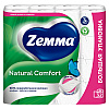 Бумага туалетная Zemma Natural Comfort, 32 рулона, 3 слоя, белый  - 2