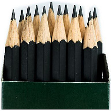 Карандаш простой "Faber-Castell 1111", HB, без ластика, черный