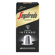 Капсулы "Segafredo" Intenso для кофемашин Nespresso, 10 порций
