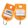 Брелок для ключей Deli "9330", 1 шт, ассорти - 3