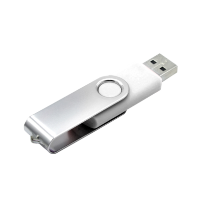 USB Flash 2.0 16 Gb VDF-008, пластик, метал, белый   - 2