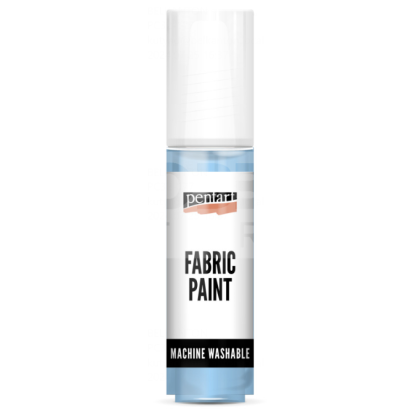 Краски для текстиля "Pentart Fabric paint", светло-голубой, банка