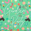 Пенал "Garden Party", 1 отделение, полиэстер, зеленый, розовый - 9
