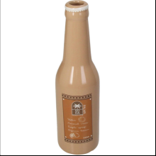 Ваза "Soda Bottle Palma Fine", фаянс, коричневый