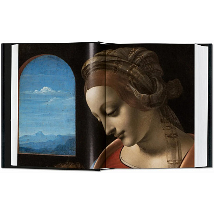 Книга на английском языке "Leonardo, The Complete Paintings", Frank Zollner - 2