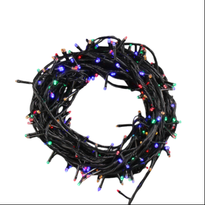 Гирлянда электрическая LED "Нить", 22 м, мультиколор
