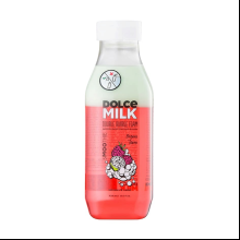 Пена для ванны двухфазная "DOLCE MILK", 400 мл, малина и лайм