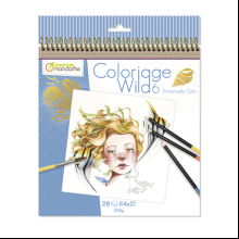 Раскраска на английском языке "Colouring book Wild 6", Emmanuelle Colin