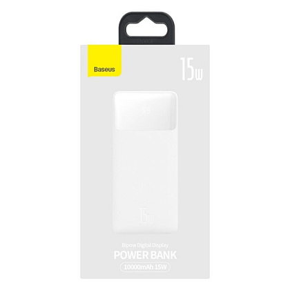 Внешний аккумулятор Baseus "PPBD050002", 10000 mAh, белый - 5
