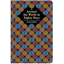 Книга на английском языке "Around the World in 80 Days", Jules Verne