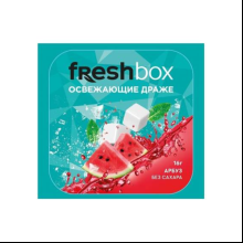 Драже освежающее "FRESHBOX", 16 г, без сахара, со вкусом арбуза