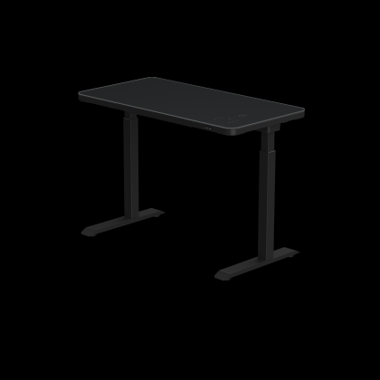 Стол с электроприводом двухмоторный AOKE HOME, черный (AK-GT10-YZF2-B) - 2